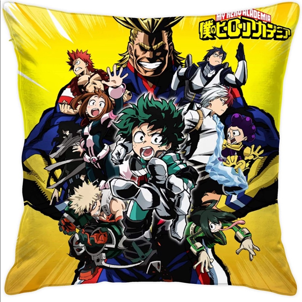 My Hero Academia Pillow Case 18x18